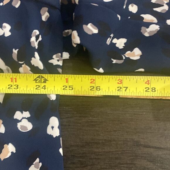 Stitch fix new with tags Lush two XL, long sleeve blouse, blue taupe - Picture 6 of 7